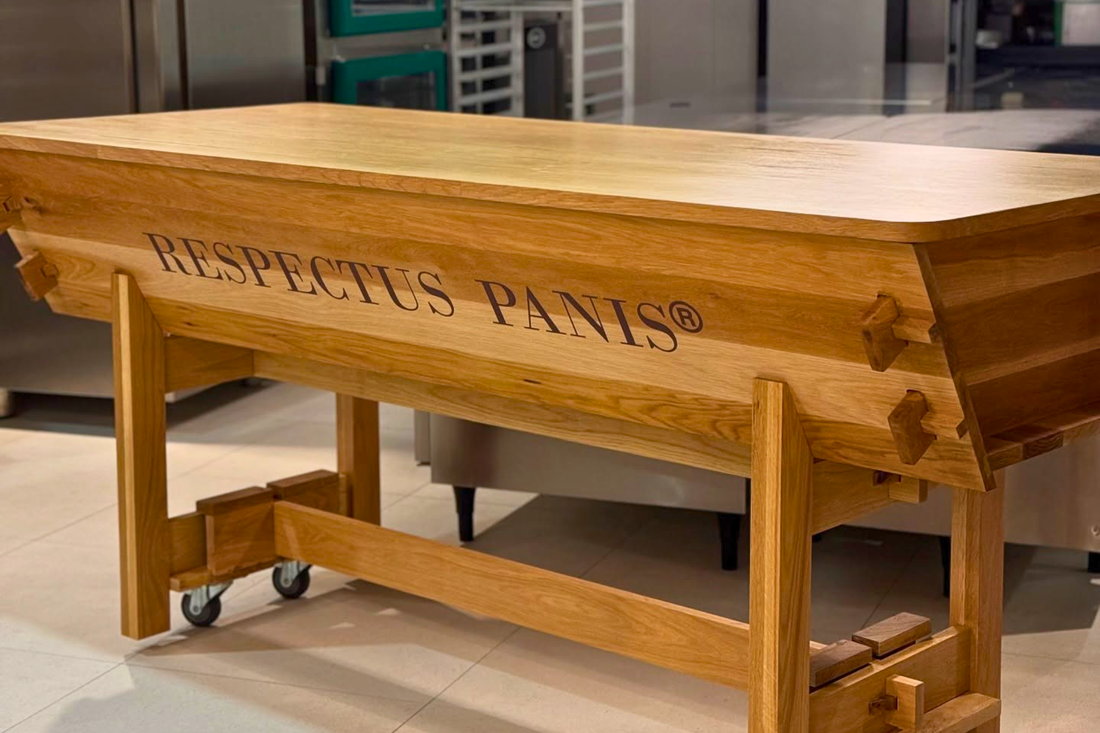 The Wooden Pétrin Made for Respectus Panis