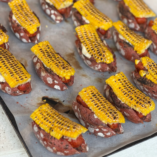 Beetroot Chorizo & Corn
